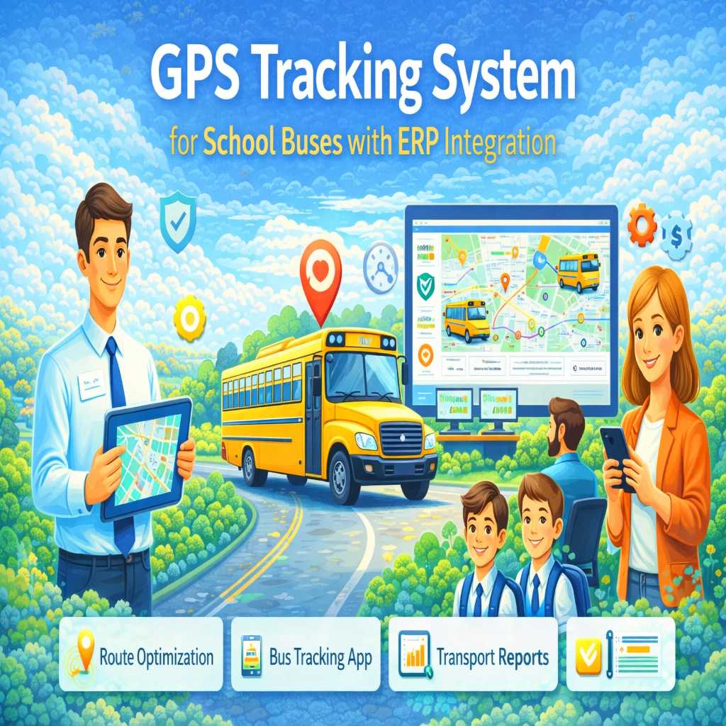 GPS Tracking System for School Buses