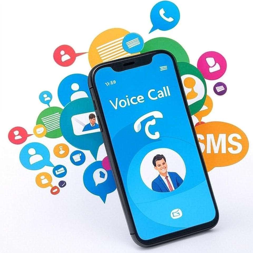 voice call and sms alert